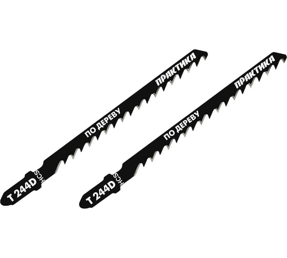 Изображение товара Пилка (2 шт; T244D) для лобзиков ПРАКТИКА 034-564