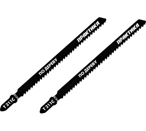 Изображение товара Пилка (2 шт; T311C) для лобзиков ПРАКТИКА 035-820