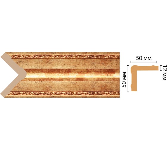 Изображение товара Угол Decomaster ДМ 50x50x2400 мм 142-552