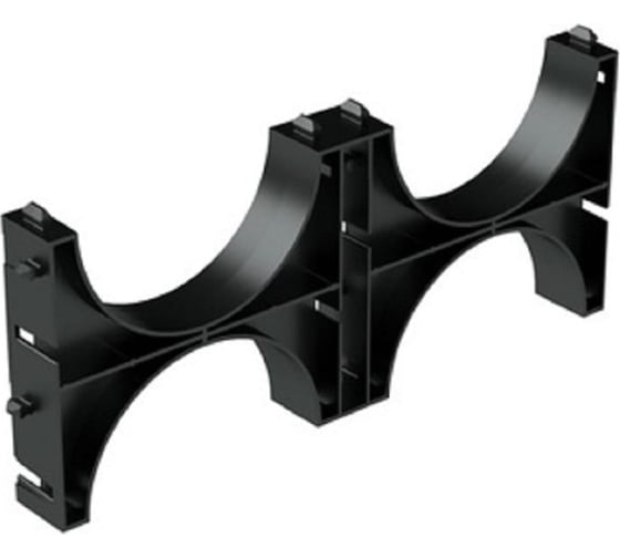 Изображение товара Двойной кластер-держатель расстояния для труб 110 мм ООО МеталлТоргСтрой 500 шт. Кл500 110-2