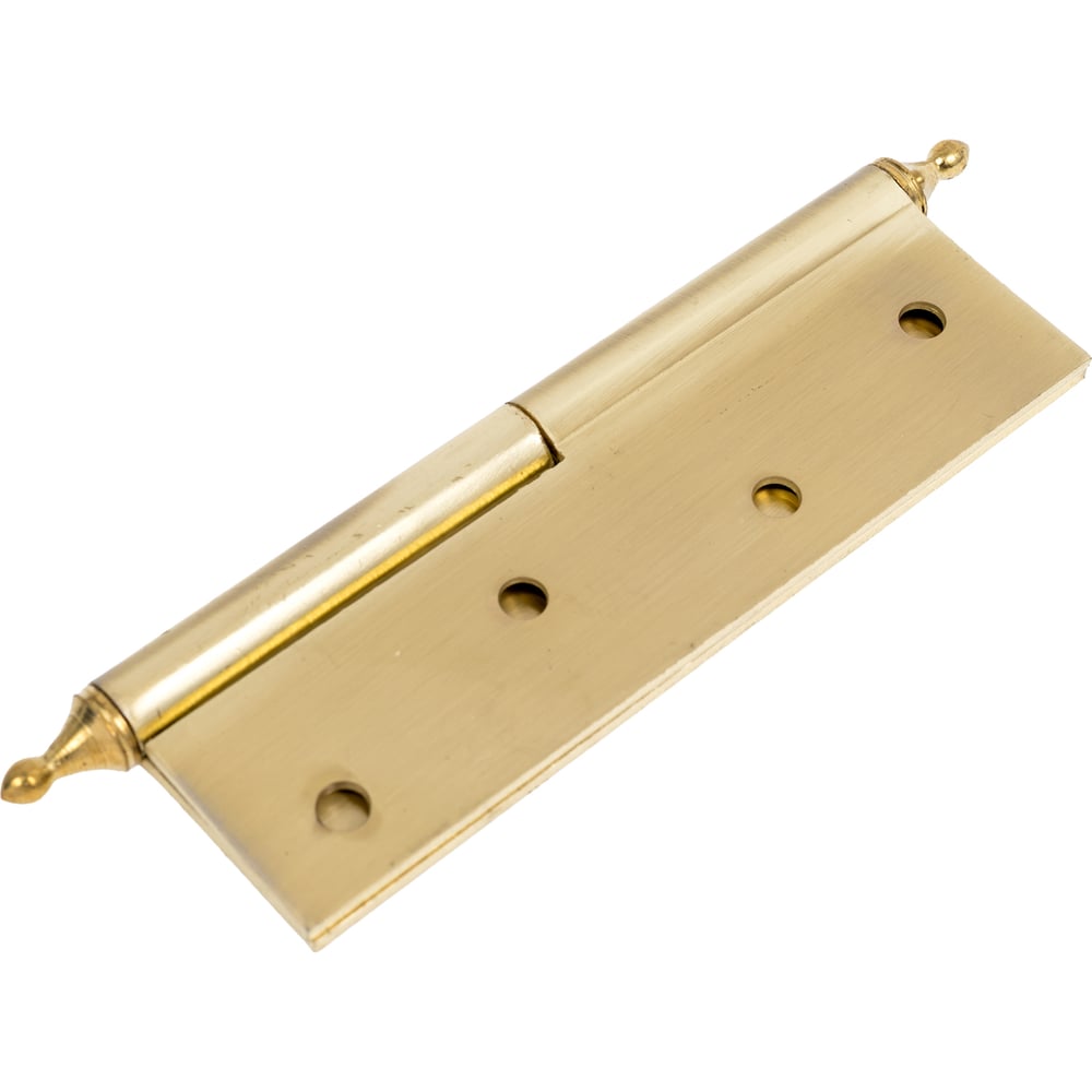 Изображение товара Петля Левша ALTEZTA 1007 накладная для мебели 180 градусов золото матовое