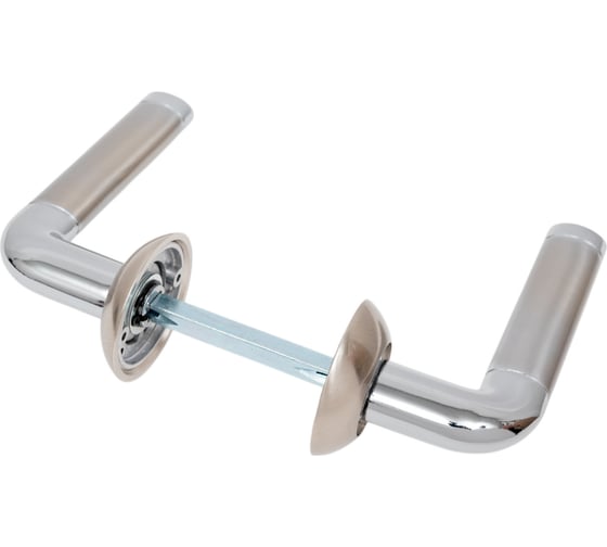 Изображение товара Дверная ручка PUERTO никель матовый/хром блестящий, B2B 503-08 SN/CP