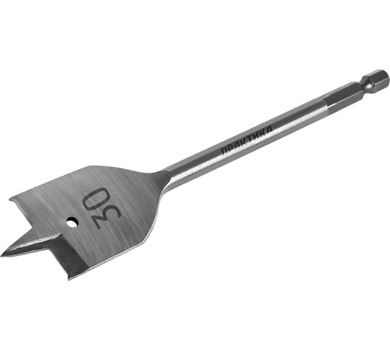 Изображение товара Сверло перовое по дереву (30х152 мм) ПРАКТИКА 032-829