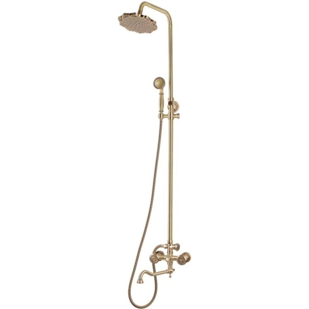Комплект для ванной и душа Bronze de Luxe держатель для душа с поворотом на 360 ° регулируемый самоклеящийся держатель для душа
