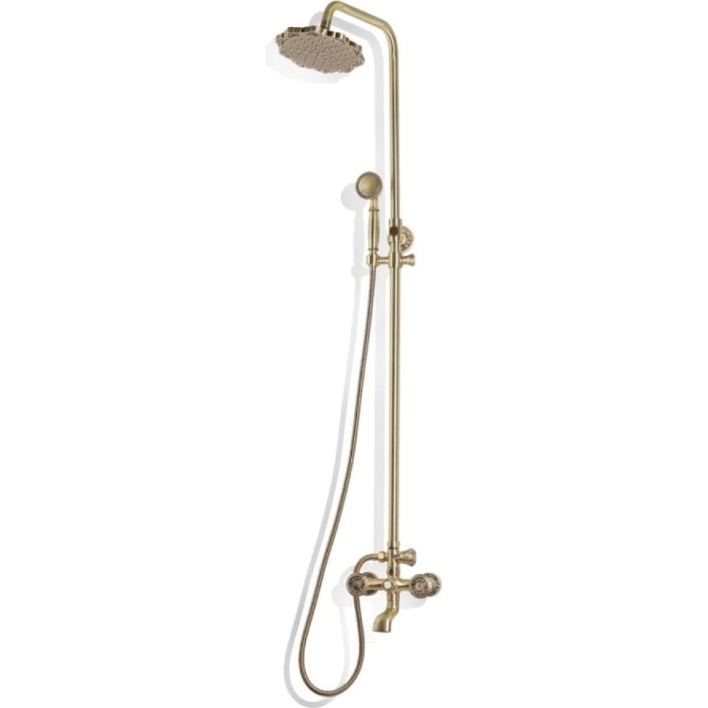 Комплект для ванны и душа Bronze de Luxe мыльница компонент для штанги fbs universal uni 031