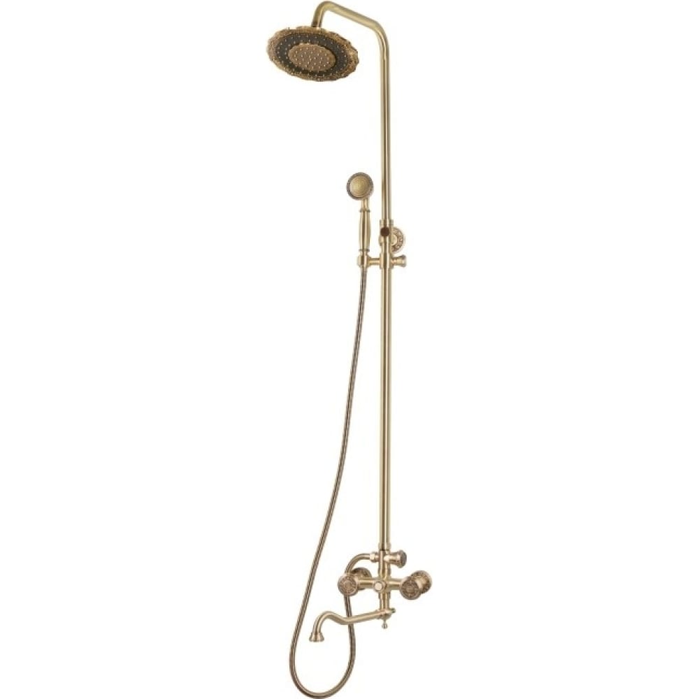 Комплект для ванны и душа Bronze de Luxe верхний душ 210 мм bronze de luxe 1914