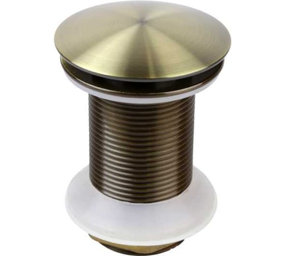 Изображение товара Донный клапан BRONZE DE LUXE SCANDI без перелива бронза 21971/1BR