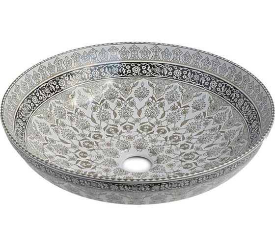 Изображение товара Раковина-чаша BRONZE DE LUXE Марракеш цвет серый 405x405x125 1008G