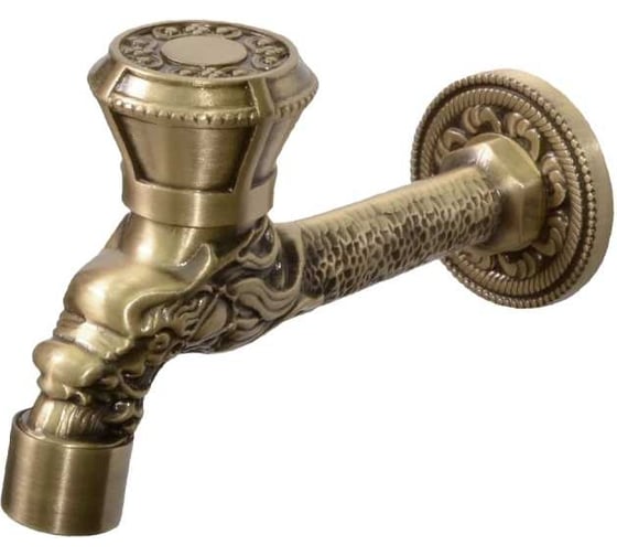 Изображение товара Сливной кран BRONZE DE LUXE длинный, насадка-рассекатель 21594/1