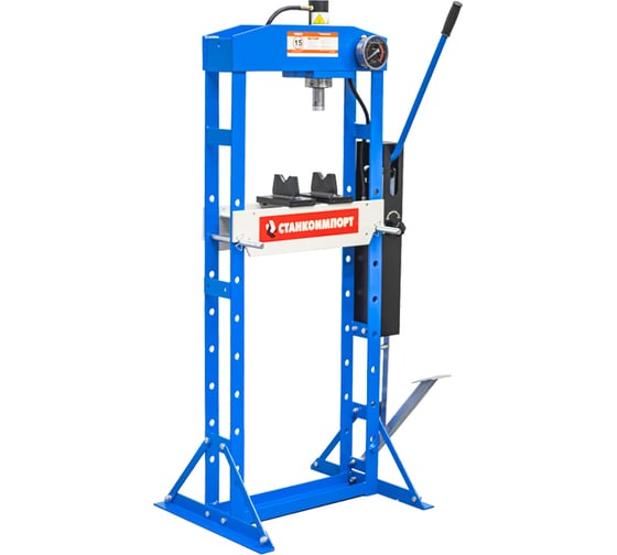 Изображение товара Гидравлический рамный пресс Станкоимпорт 15 т, с ножным приводом SD0822