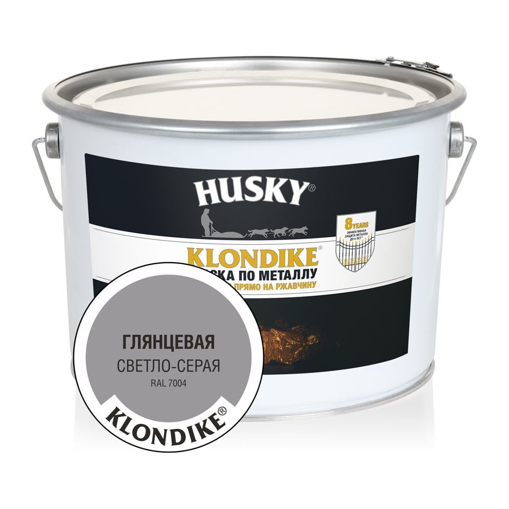 Краска по металлу HUSKY klondike 32026