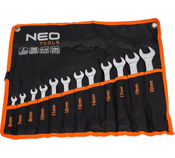 Изображение товара Набор комбинированных ключей NEO Tools 12 шт 09-752