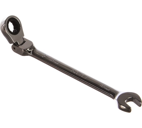 Изображение товара Комбинированный ключ с трещоткой NEO Tools 10x160 мм 09-052