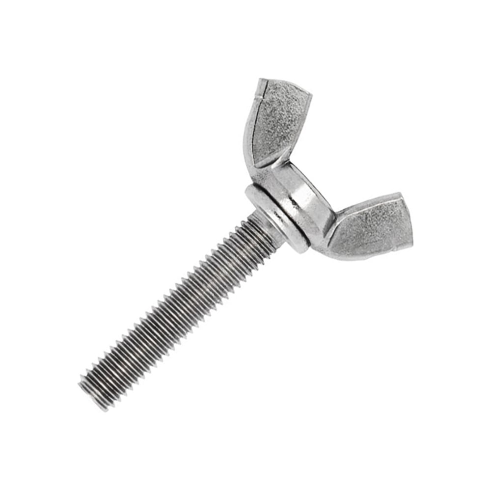 Изображение товара Винт-барашек Tech-Krep M4x25 мм DIN 316 250 шт для монтажа и крепежа