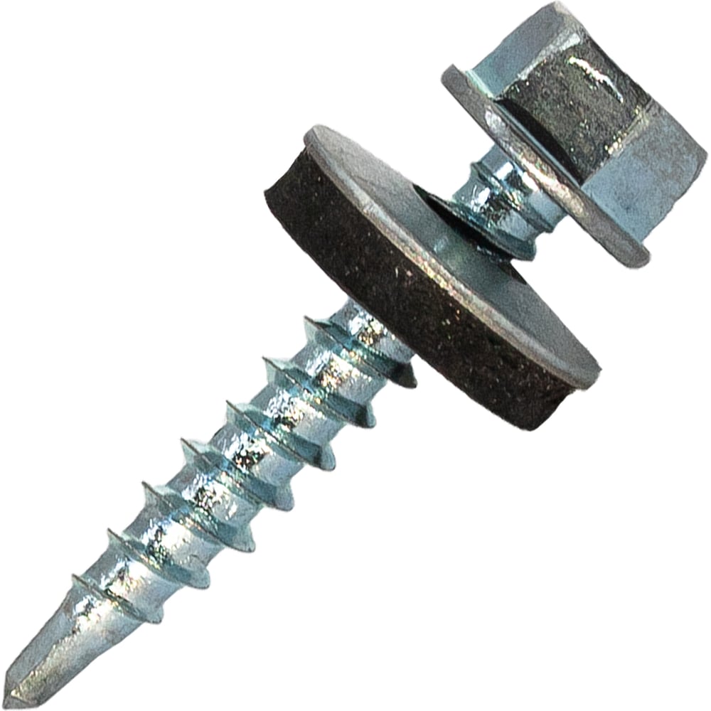 Изображение товара Саморез кровельный по дереву HARDWEX 4.8x35 мм 250 шт цинк