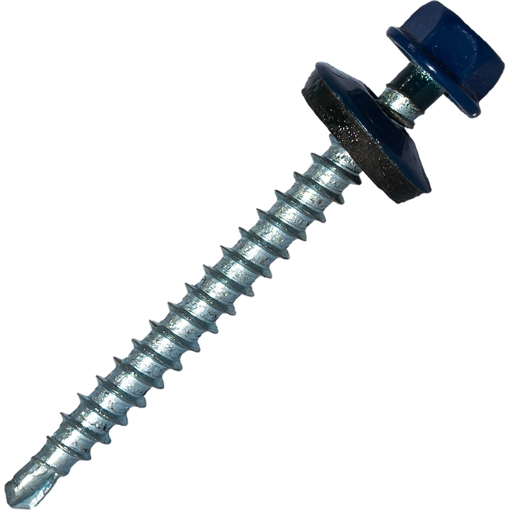Изображение товара Саморез кровельный по дереву HARDWEX HWX2-W-P5 4.8x50 мм 200 шт синяя упаковка
