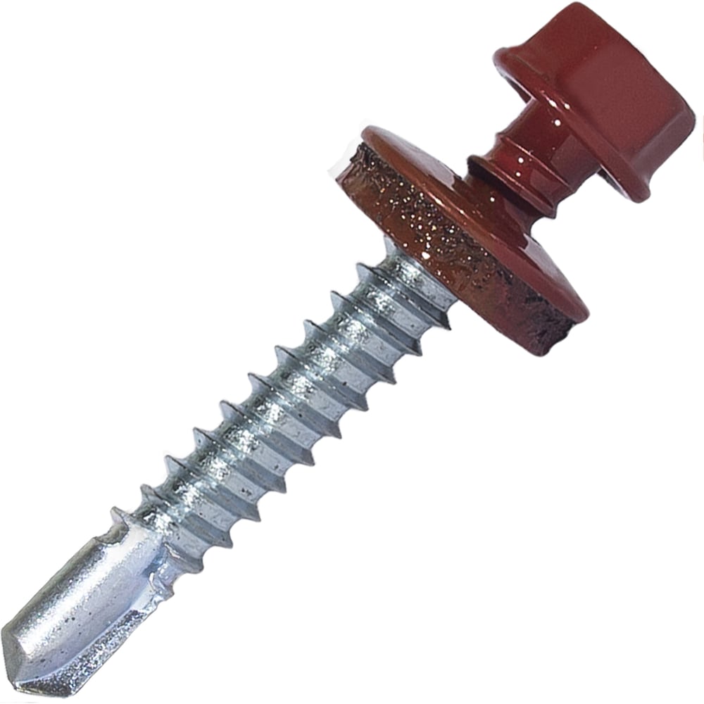 Изображение товара Саморез кровельный по металлу HARDWEX HWX7-W-P9-5.5x38 мм 150 шт RAL 3009