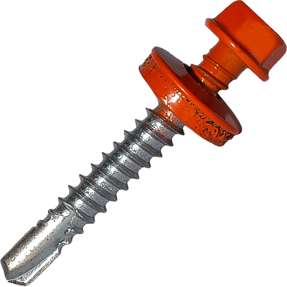 Изображение товара Саморез кровельный по металлу HWX7-W-P9 5.5x38 мм RAL 2004 150 шт