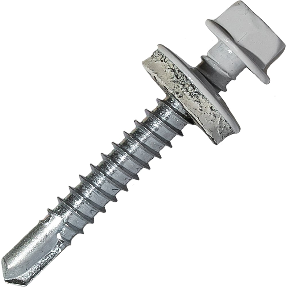 Изображение товара Саморез кровельный по металлу HARDWEX HWX7-W-P9 5.5x38 мм 150 шт