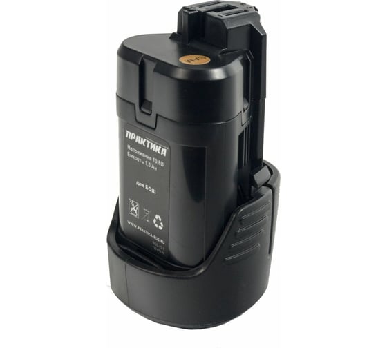 Изображение товара Аккумулятор (10.8 В; 1.5 А*ч; LiION) для инструментов BOSCH коробка ПРАКТИКА 773-637
