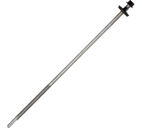 Изображение товара Саморез для сэндвич-панелей HARDWEX ТМ HWX16-P20-6.3/5.5x240 мм, св.№6, RUSPERT, RAL 9005, 50 шт. 5190024091674