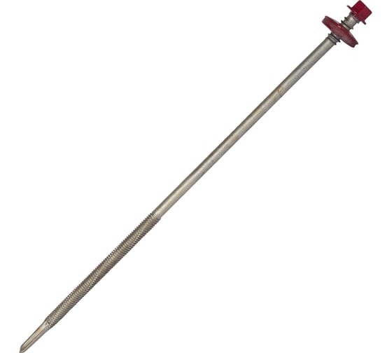 Изображение товара Саморез для сэндвич-панелей HARDWEX ТМ HWX16-P20-6.3/5.5x205 мм, св.№6, RUSPERT, RAL 3003, 50 шт. 5190002409071