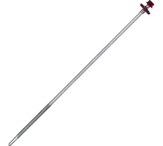 Изображение товара Саморез для сэндвич-панелей HARDWEX ТМ HWX16-P20-6.3/5.5x285 мм, св.№6, RUSPERT, RAL 3005, 50 шт. 5190024091780