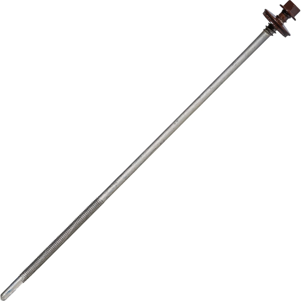 Изображение товара Саморез для сэндвич-панелей HARDWEX HWX16-P20-6.3/5.5x240 мм Ruspert RAL 8017 50 шт.