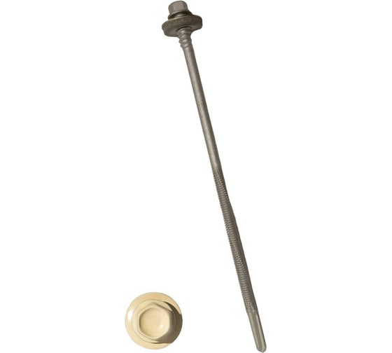 Изображение товара Саморез для сэндвич-панелей HARDWEX ТМ HWX16-P20-6.3/5.5x315 мм, св.№6, RUSPERT, RAL 1015, 50 шт. 5190024092039