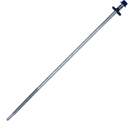 Изображение товара Саморез для сэндвич-панелей HARDWEX ТМ HWX16-P20-6.3/5.5x285 мм, св.№6, RUSPERT, RAL 5002, 50 шт. 5190024091827