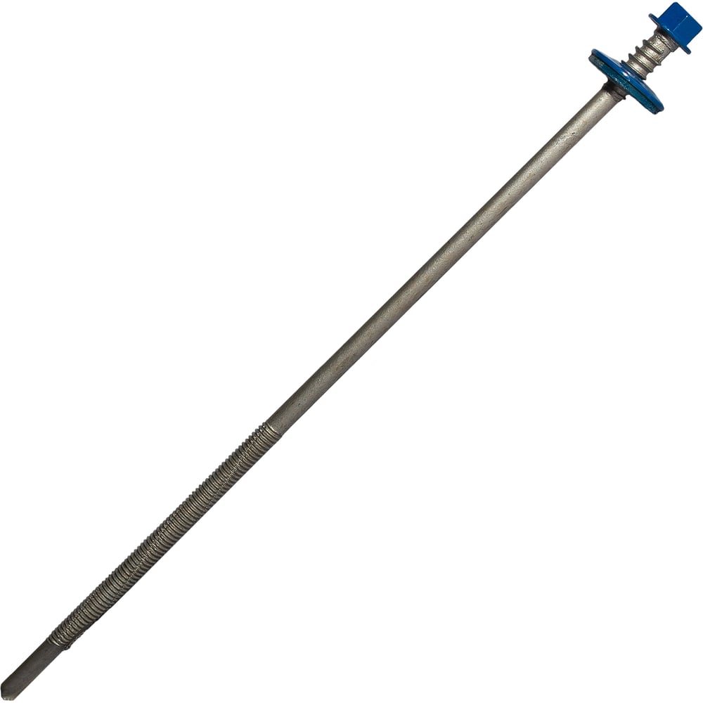 Изображение товара Саморез для сэндвич-панелей HARDWEX HWX16-P20-6.3/5.5x205 мм, синий RAL 5005, 50 шт