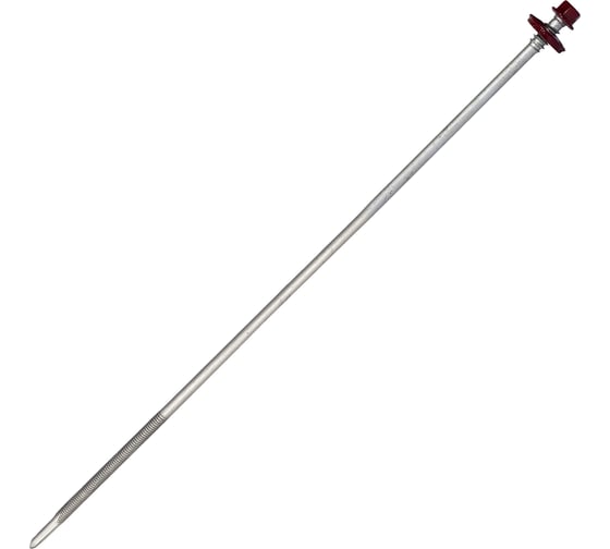 Изображение товара Саморез для сэндвич-панелей HARDWEX ТМ HWX16-P20-6.3/5.5x315 мм, св.№6, RUSPERT, RAL 3005, 50 шт. 5190024092077