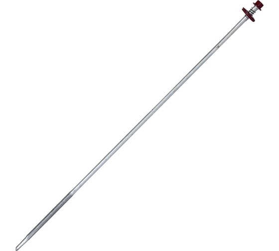 Изображение товара Саморез для сэндвич-панелей HARDWEX ТМ HWX16-P20-6.3/5.5x350 мм, св.№6, RUSPERT, RAL 3005, 50 шт. 5190024092367