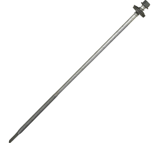 Изображение товара Саморез для сэндвич-панелей HARDWEX ТМ HWX16-P20-6.3/5.5x240 мм, св.№6, RUSPERT, RAL 7005, 50 шт. 5190024091612