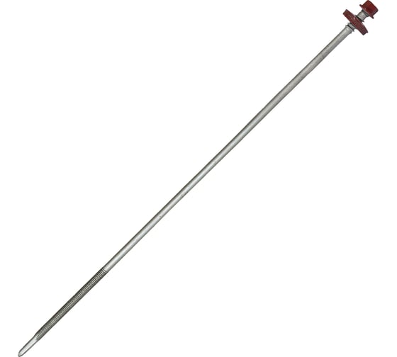 Изображение товара Саморез для сэндвич-панелей HARDWEX ТМ HWX16-P20-6.3/5.5x315 мм, св.№6, RUSPERT, RAL 3009, 50 шт. 5190024092084