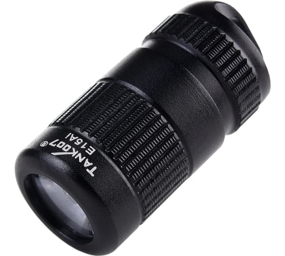 Изображение товара Светодиодный фонарь TANK007 с комплектацией, черный E15black