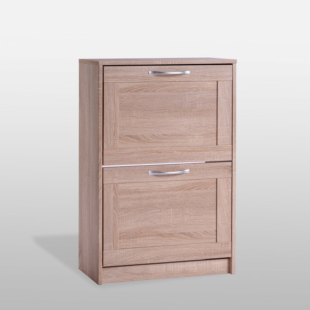 Изображение товара Тумба для обуви Гуд ЛАКК СИРИУС 60x25x89 см, бежевая, дуб сонома 2.02.10.430.3