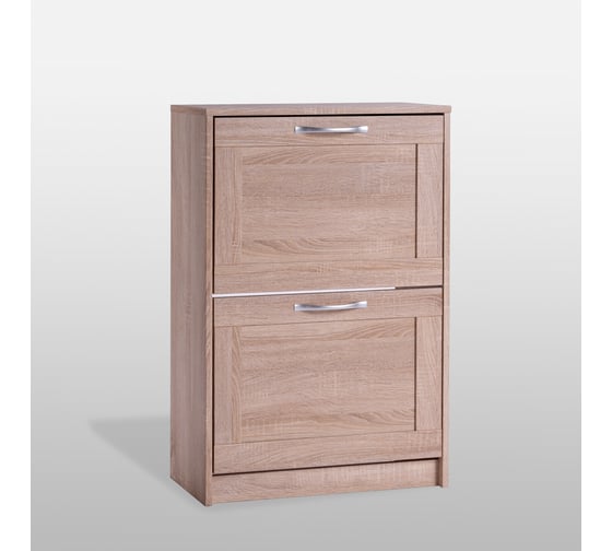 Изображение товара Тумба для обуви Гуд ЛАКК СИРИУС 60x25x89 см, бежевая, дуб сонома 2.02.10.430.3