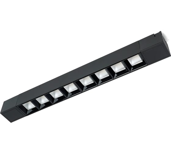 Изображение товара Светодиодный трековый однофазный светильник FERON AL130 на шинопровод 20W 4000K 60 градусов черный 48372