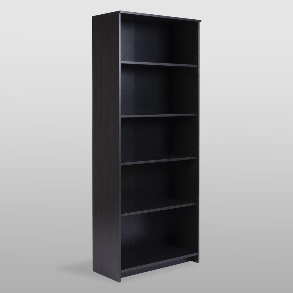 Изображение товара Стеллаж Гуд ЛАКК СИРИУС 5 полок черный дуб венге 190 см