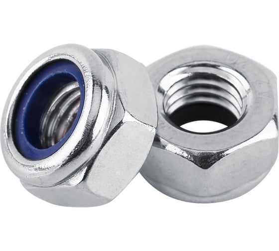 Изображение товара Самоконтрящаяся гайка Tech-Krep DIN 985, цинк, М12 150 шт. 125195