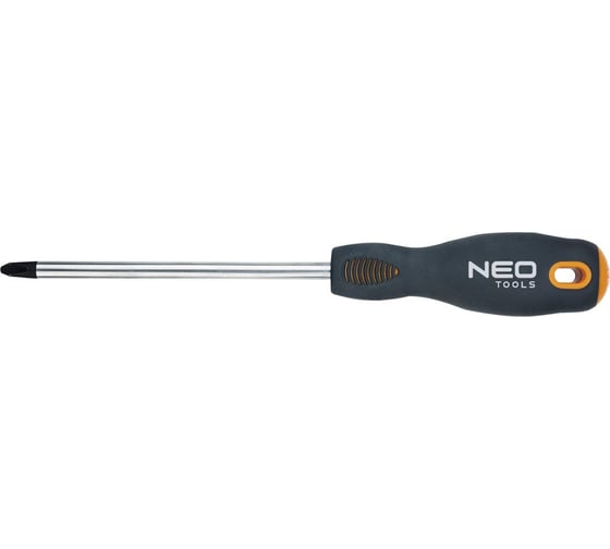 Изображение товара Крестовая отвертка NEO Tools HEAVY DUTY CrMo PH1x75 мм 04-006