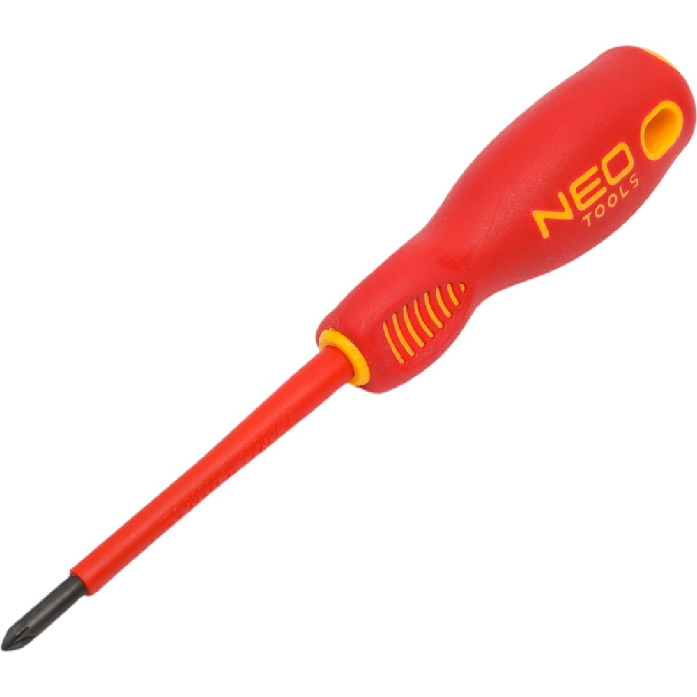 Крестовая отвертка NEO Tools PZ1x80 мм 1000 В CrMo 04-062