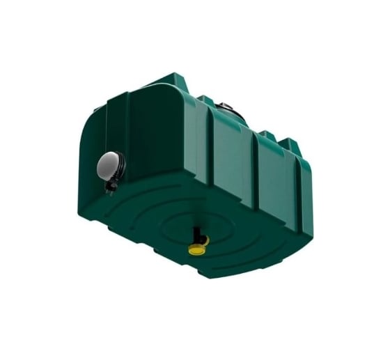 Изображение товара Душевой бак POLIMER GROUP серии «R» 100 литров (зеленый) с подогревом DR100S212