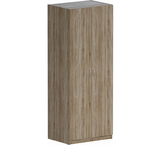 Изображение товара Шкаф Гуд ЛАКК ПЕГАС 2 двери, 78x58x202 см, бежевый, дуб сонома 2.04.01.020.3