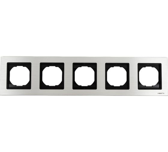 Изображение товара Рамка 5-я Metronex Electric Exclusive Silver Metallic FRM050501STA