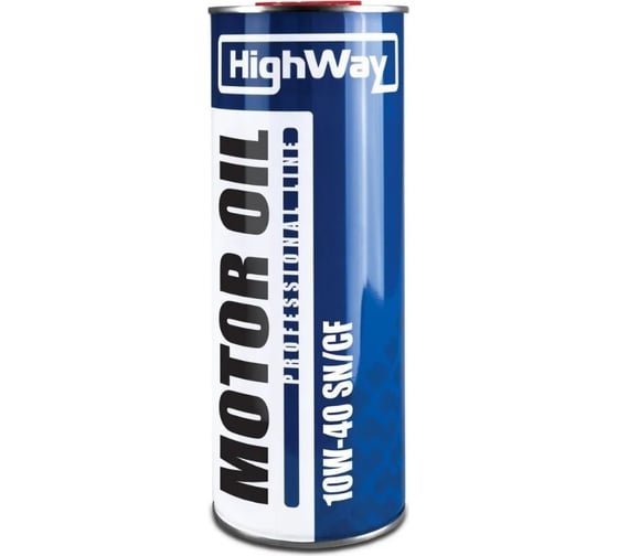 Изображение товара Моторное масло HighWay 10W-40, SN/CF, полусинтетическое, 1 л 10039