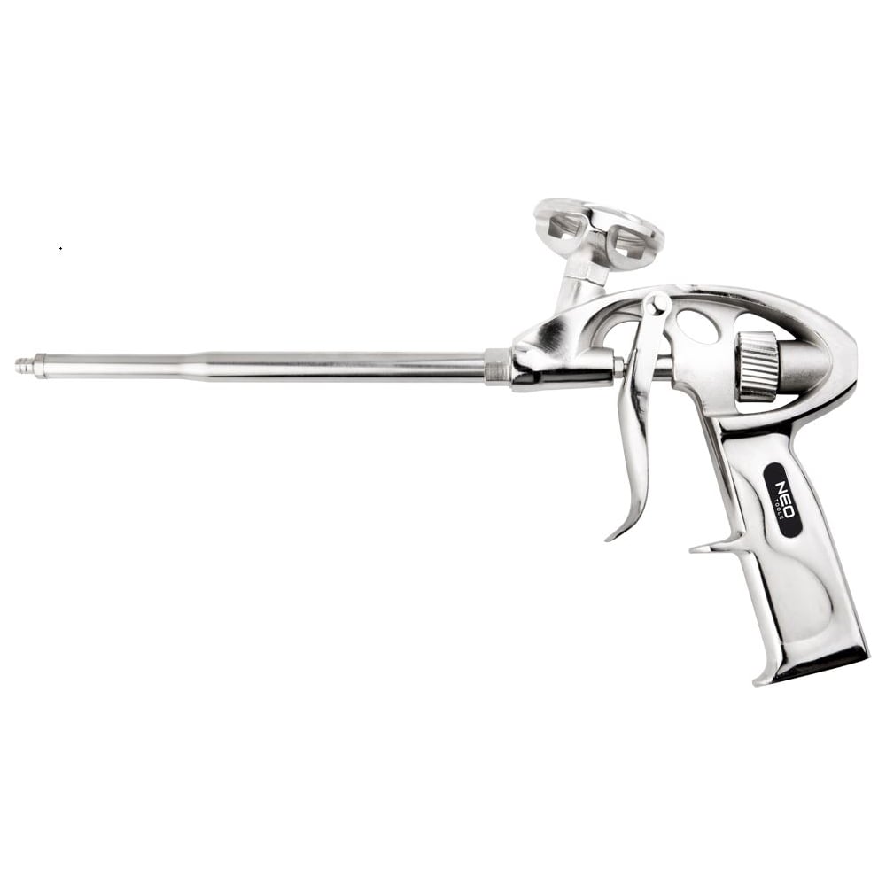 Пистолет для монтажной пены NEO Tools ложка для снятия пены 27 см толщина 2 5 мм серебряный