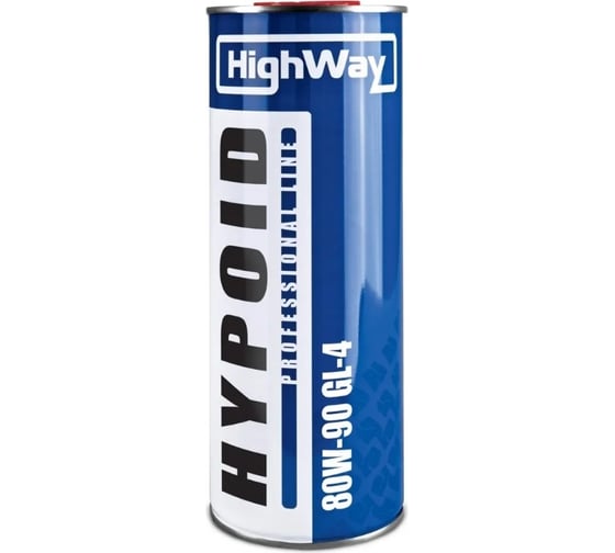 Изображение товара Трансмиссионное масло HighWay минеральное, 80W90, GL-4, 1 л 10062