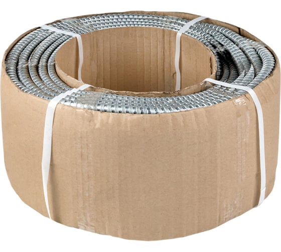 Изображение товара Металлорукав EKF р3-цх-12 с протяжкой (100 м) proxima mrzn-12-100